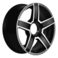 Khomen Wheels 6,5x16/5x139,7 ET40 D98,5 KHW1614 (Niva 4x4) Black-FP