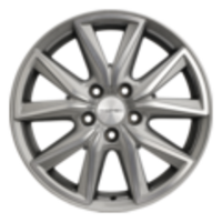 Khomen Wheels 7x17/5x114,3 ET45 D60,1 KHW1706 (Camry) G-Silver-FP