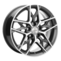 Khomen Wheels 7x17/5x108 ET45 D60,1 KHW1709 (Chery Tiggo 3/Tiggo 3 Pro) Gray-FP