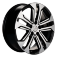 Khomen Wheels 7x18/5x114,3 ET37 D66,5 KHW1803 (Dargo/Jolion) Black-FP