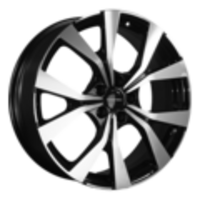 Khomen Wheels 7x19/5x114,3 ET45 D60,1 KHW1906 (Geely Atlas/Atlas Pro) Black-FP