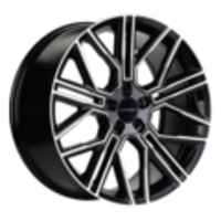 Khomen Wheels 9,5x21/5x112 ET36 D66,6 KHW2101 (E-tron) Black-FP