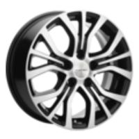 Khomen Wheels 6,5x16/5x110 ET43 D65,1 KHW1608 (Opel Zafira) Black-FP