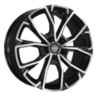 Khomen Wheels 7,5x19/5x108 ET52 D60,1 KHW1907 (Exeed LX) Black-FP