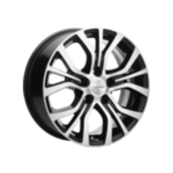 Khomen Wheels 6,5x16/5x110 ET43 D65,1 KHW1608 (Opel Zafira) Black-FP