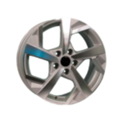 Khomen Wheels 7x17/5x114,3 ET45 D60,1 KHW1712 (Changan/Geely/Lexus/Toyota) F-Silver-FP