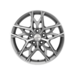 Khomen Wheels 7x17/5x114,3 ET50 D67,1 KHW1709 (CX-5/Seltos/Optima) Gray-FP