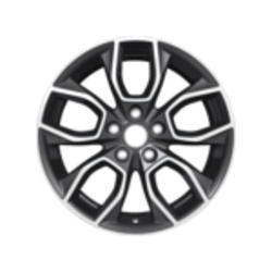 Khomen Wheels 7x17/5x114,3 ET53 D67,1 KHW1713 (Ceed) Black-FP