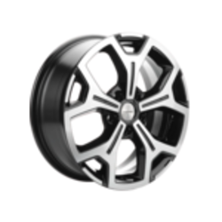 Khomen Wheels 6,5x17/5x120 ET60 D65,1 KHW1710(2) (VW Multivan) Black-FP