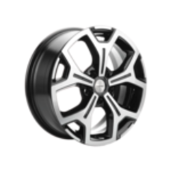 Khomen Wheels 6,5x17/5x120 ET55 D65,1 KHW1710(2) (VW Transporter) Black-FP