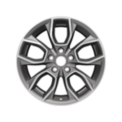 Khomen Wheels 7x17/5x114,3 ET47 D67,1 KHW1713 (SantaFe) Gray-FP