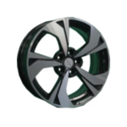 Khomen Wheels 7x17/5x108 ET40 D54,1 KHW1724 (Jac/ 3) Black-FP