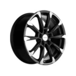 Khomen Wheels 7,5x18/5x108 ET40 D54,1 KHW1808 (Jac/ 3) Black-FP