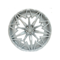 Khomen Wheels 10x22/5x112 ET30 D66,6 ZEUS 2202 (X5/X6/X7/Cullinan) Brilliant Silver