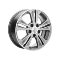 Khomen Wheels 6x16/5x114,3 ET43 D67,1 KHW1603 (Creta/Seltos) G-Silver-FP