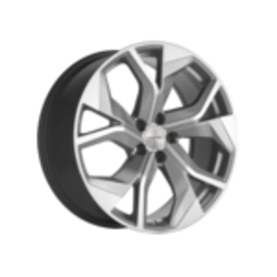 Khomen Wheels 8,5x20/5x112 ET20 D66,5 KHW2006 (Q8) Brilliant Silver-FP