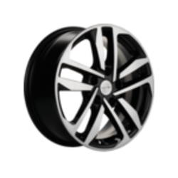 Khomen Wheels 6,5x16/5x114,3 ET41 D64,1 KHW1612 (Civic) Black-FP