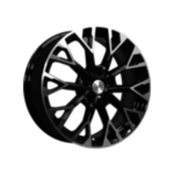 Khomen Wheels 7x17/5x114,3 ET48 D67,1 KHW1718 (K5/Sonata/Tucson/JAC J7) Black-FP